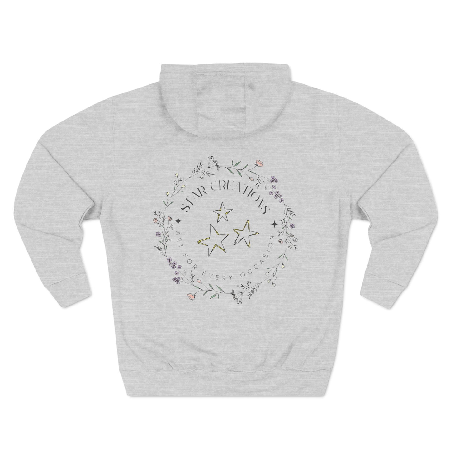 Let Your Imagination Run Wild Fleece Hoodie - Cozy Nature-Inspired Design