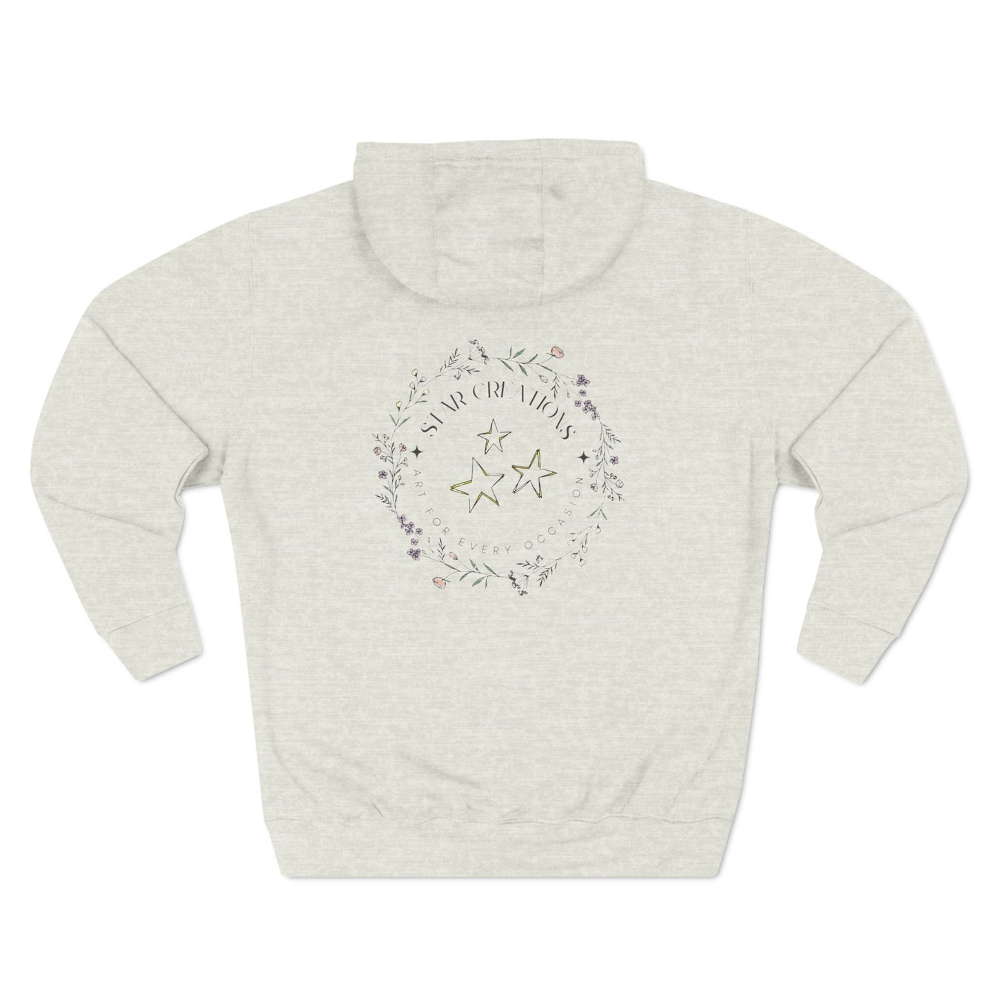 Let Your Imagination Run Wild Fleece Hoodie - Cozy Nature-Inspired Design